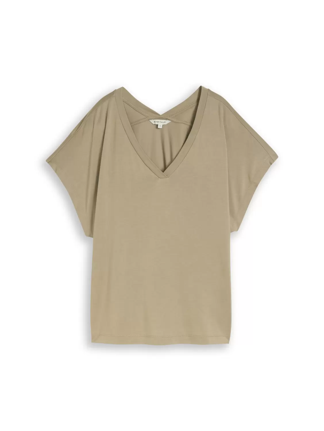 XXL T-Shirt double v-neck female