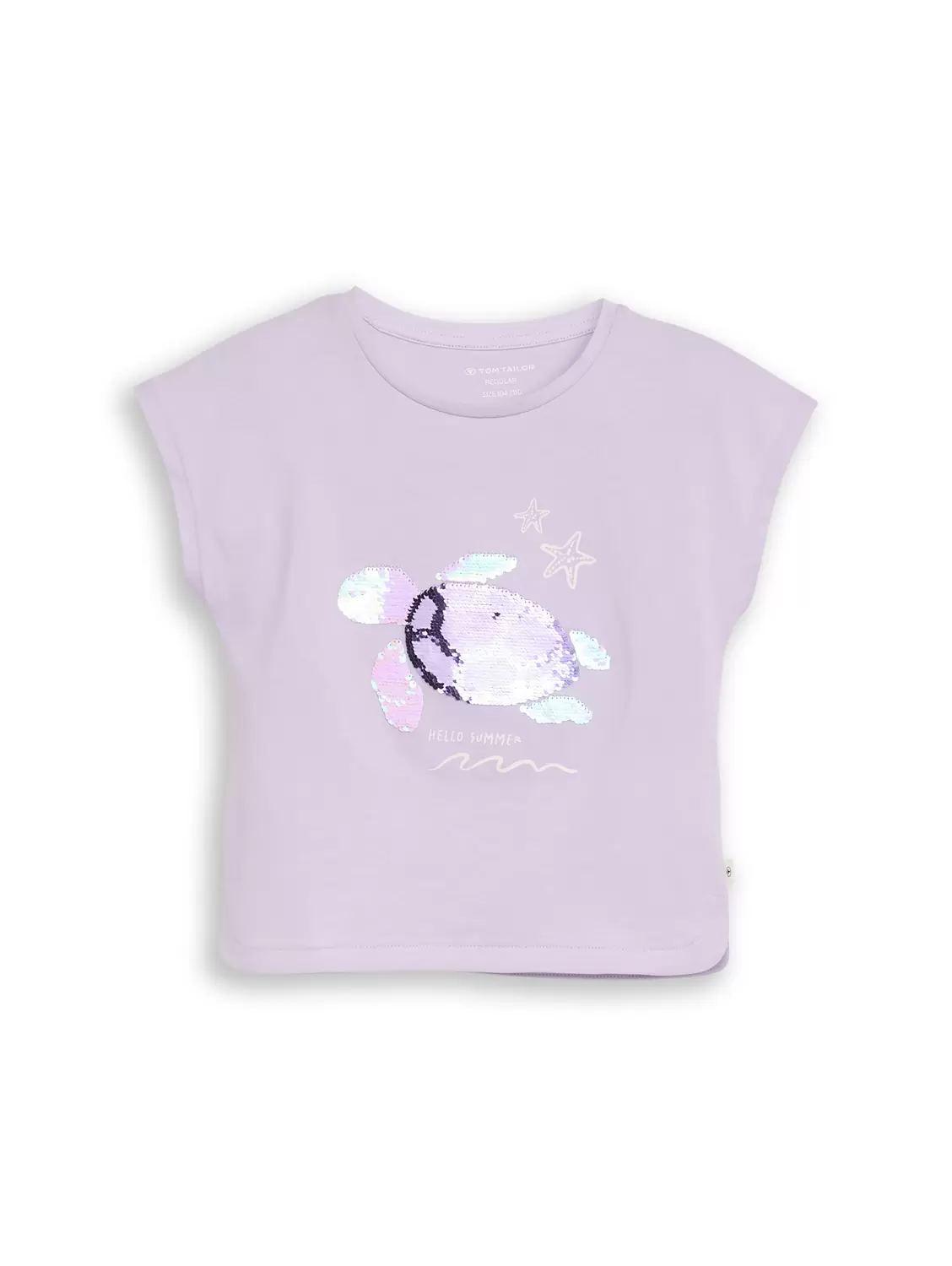 reversible sequin T-shirt