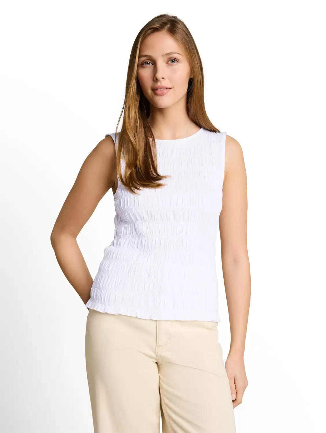 top with smocking