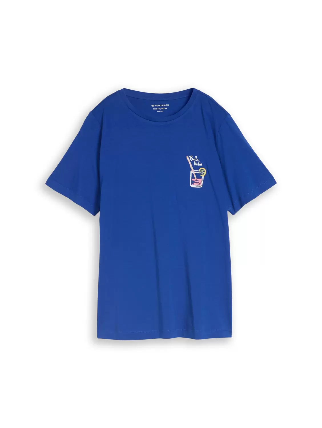 T-shirt basic crew neck print female
