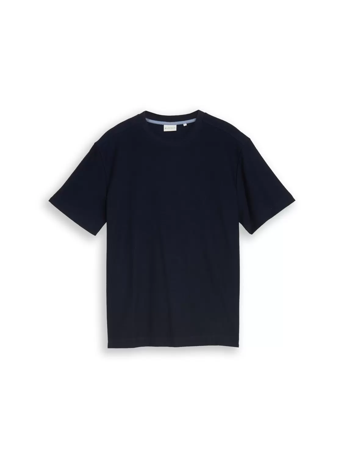 T-Shirt mit Ottoman-Struktur