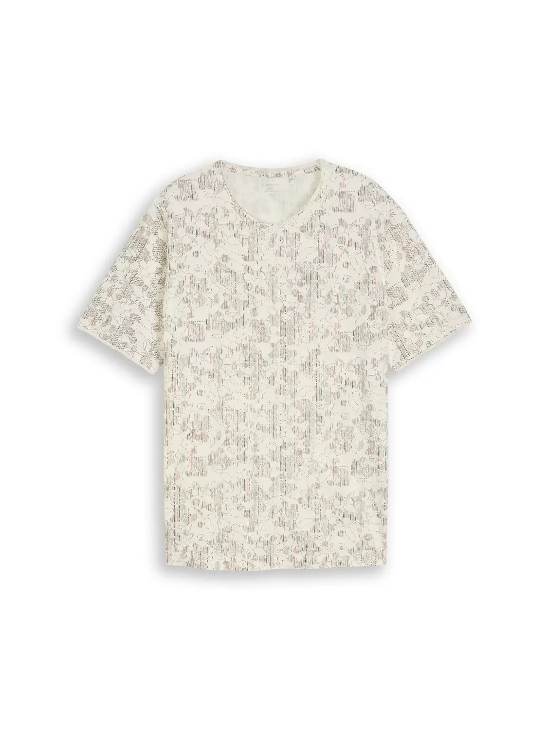 Plus allover printed t-shirt male