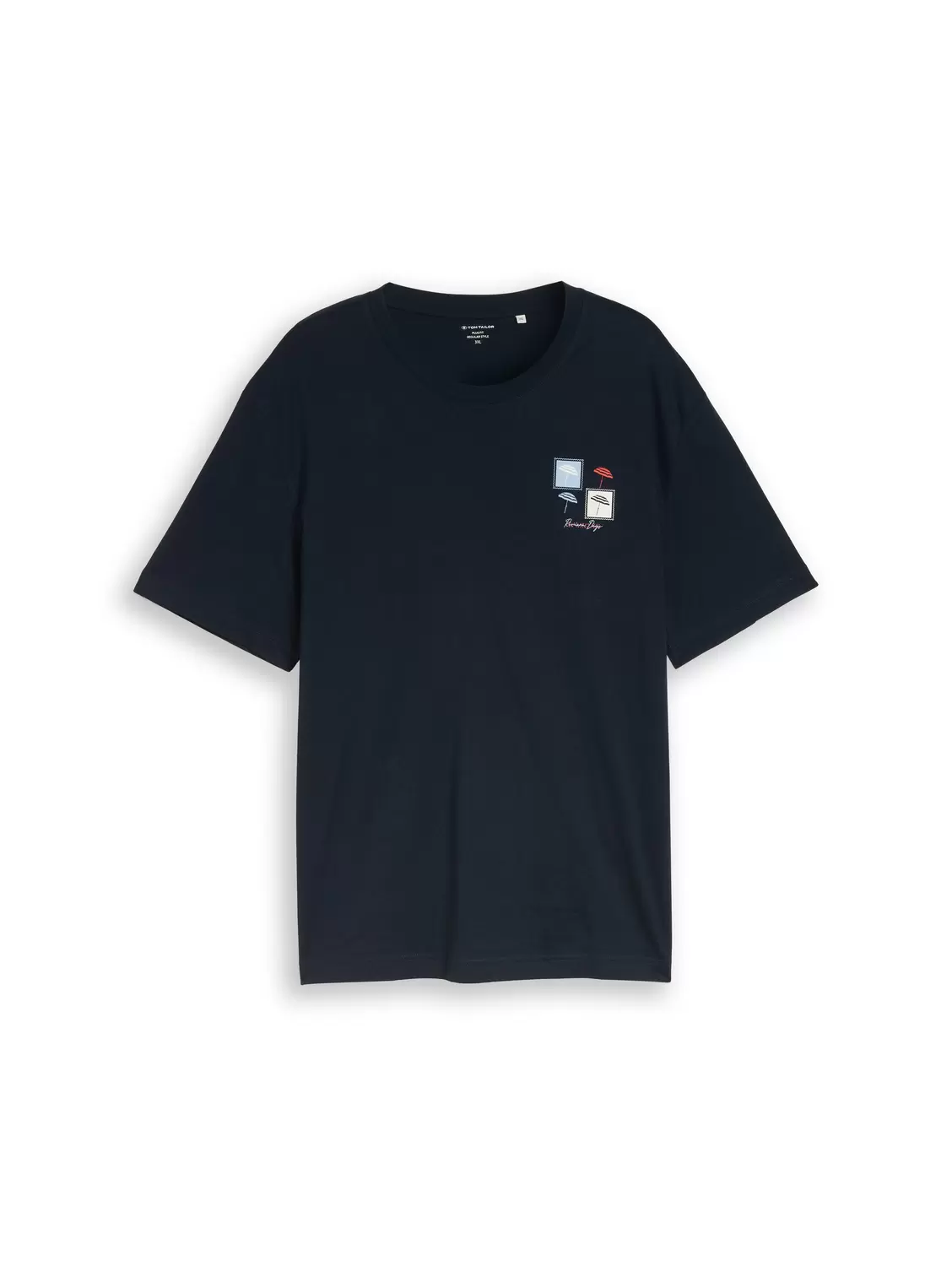 Plus printed t-shirt male