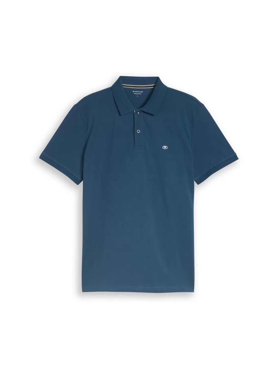 basic polo with contrast
