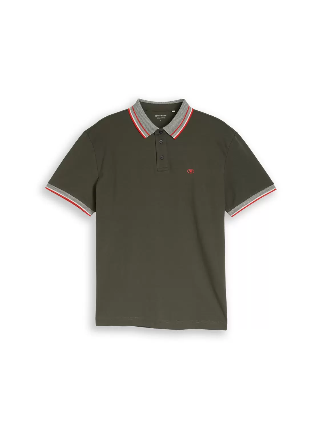 Printed polo male
