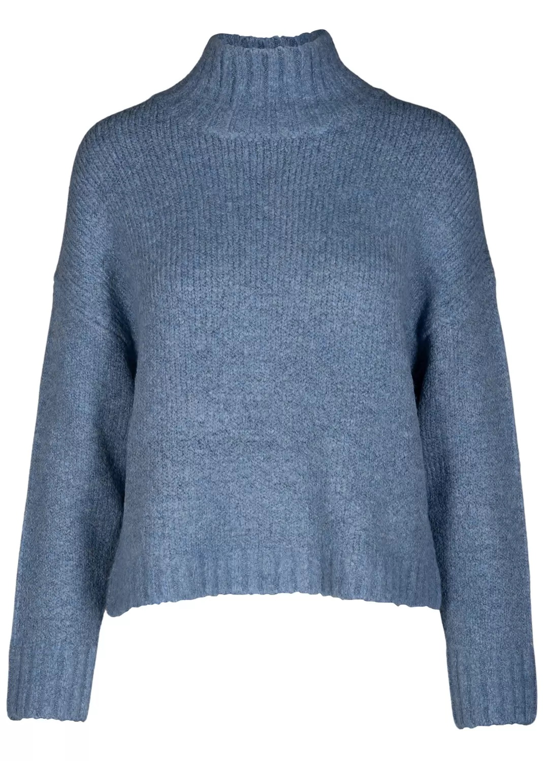 Pullover, Stehbund, 1/1-Arm
