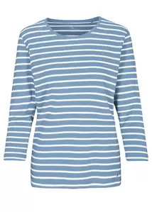 NOS Rdh.-Shirt,3/4 Arm, Ringel