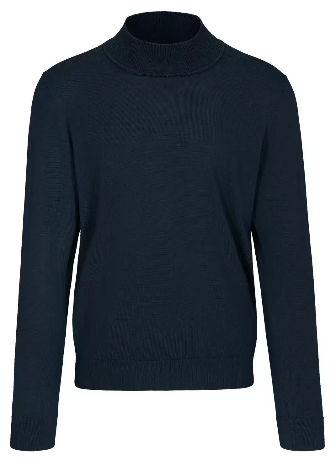 Stehbund Pullover, uni