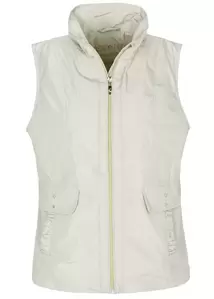 Weste, Zipper - 209/SAND