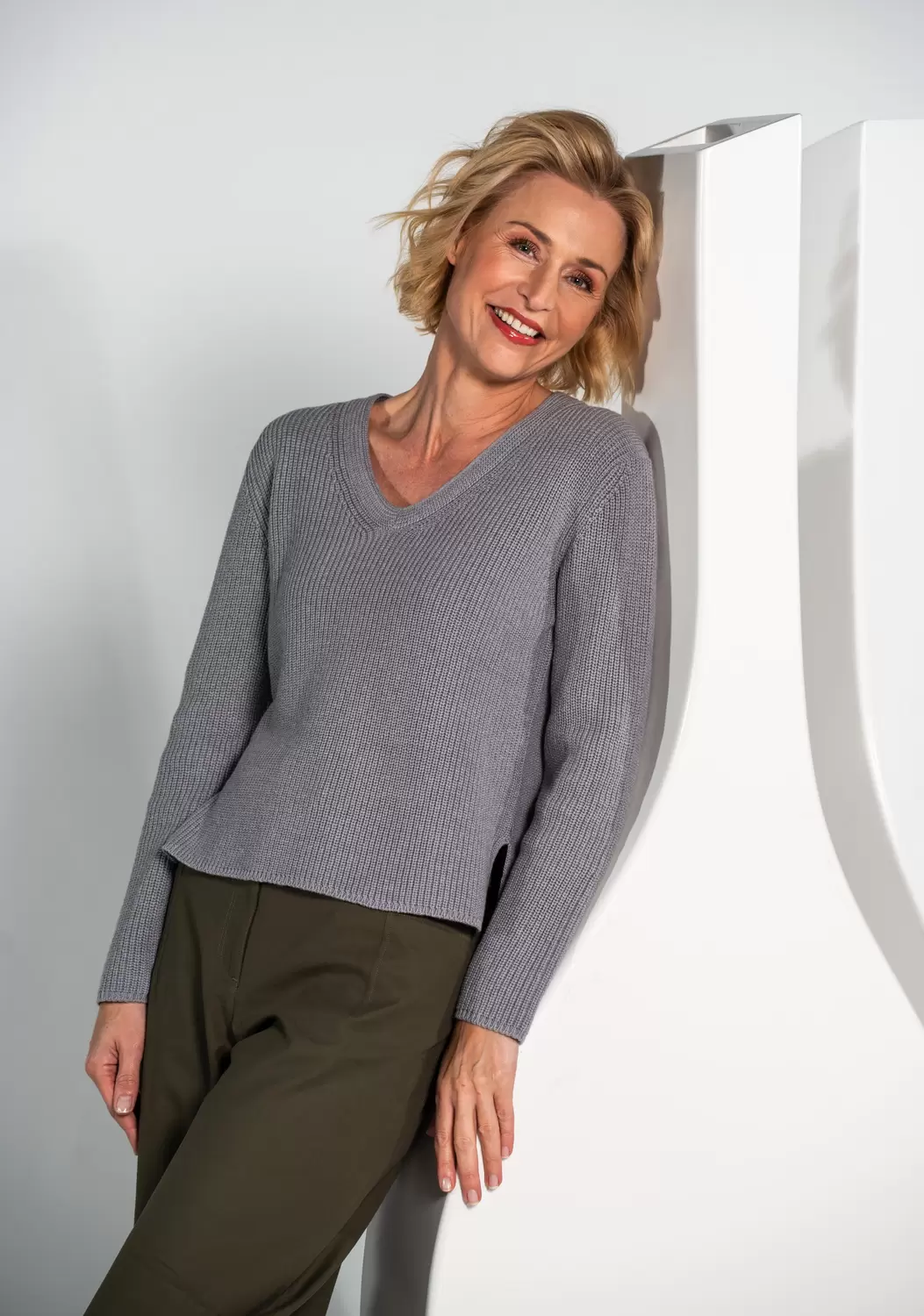 NOS V-Pullover, 1/1 Arm, uni