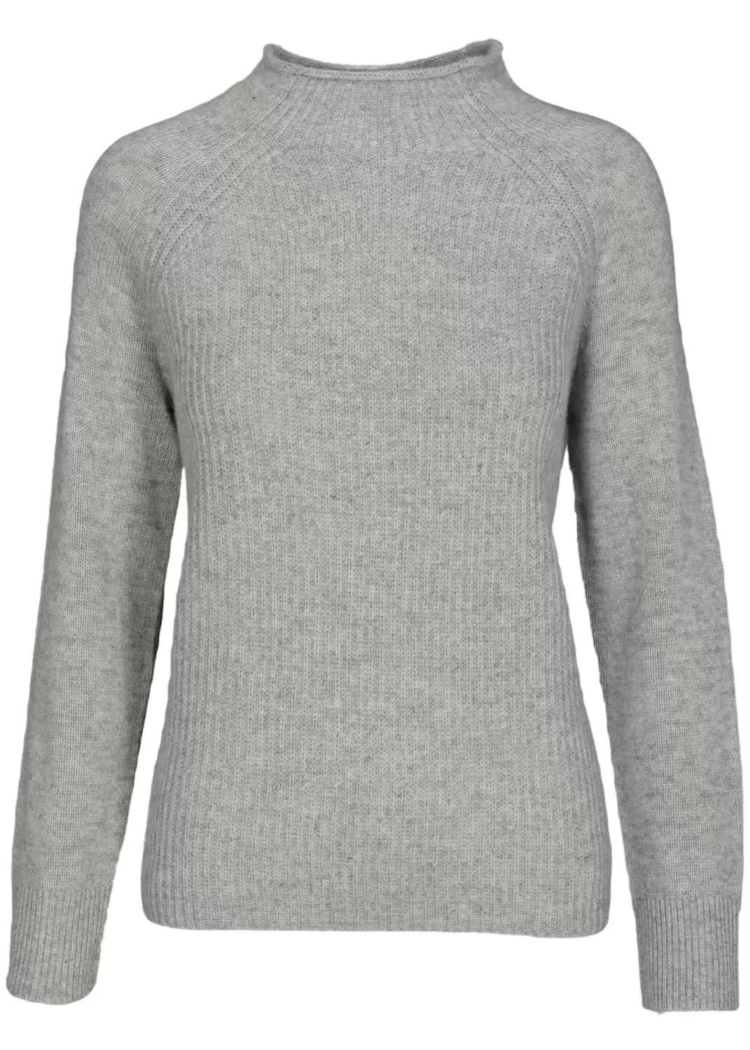 Stehbund-Pullover, 1/1 Arm,uni female