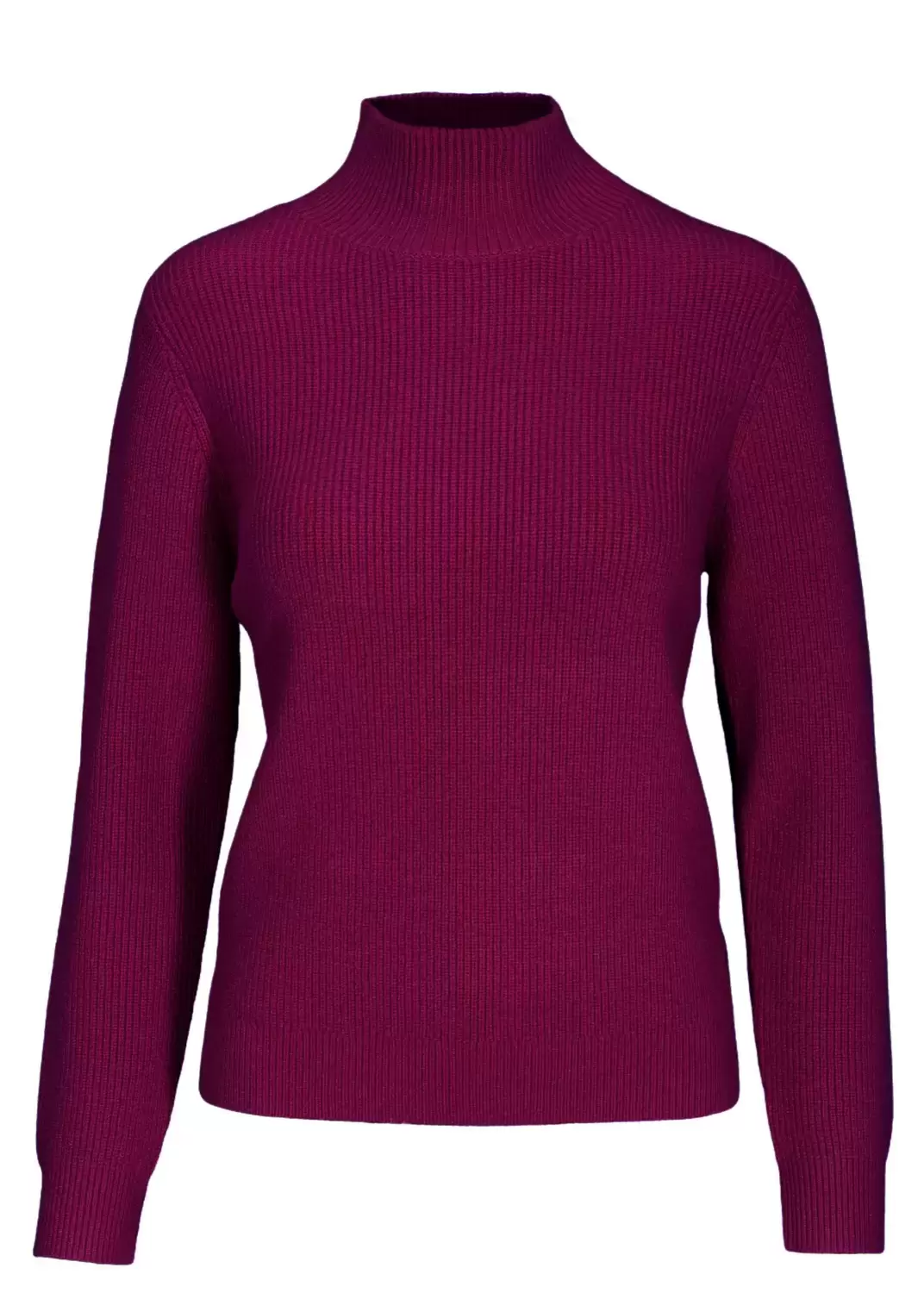 Stehbund-Pullover, 1/1 Arm,uni female