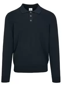 NOS Polo Pullover - 654/NIGHT BLUE