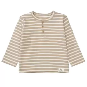 Kn.-Shirt - 221/LIGHT PEANUT STR.