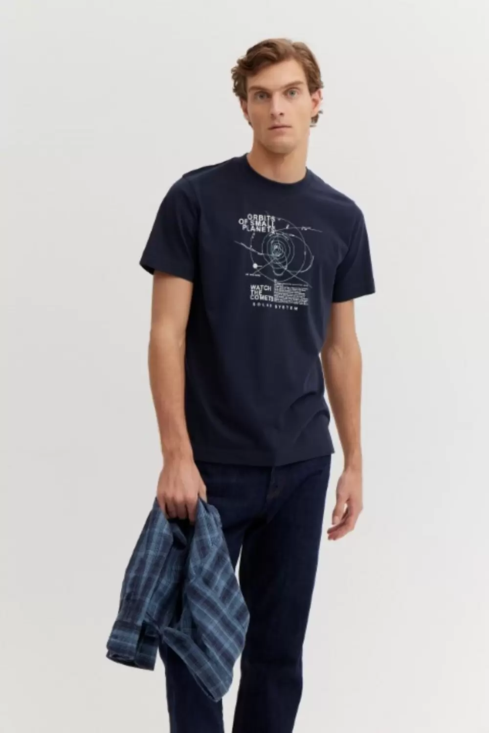 Rundhals T-Shirt 1/2