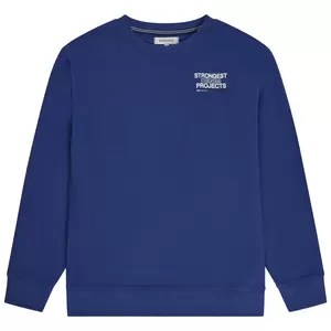 Kn.-Sweatshirt - 619/MID BLUE