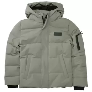 Only ONLASTI LIFE SHORT PUFFER JACKET CC OTW (15349525/Cocoa Créme Leo
