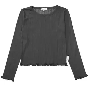 Md.-Shirt, Rippe - 801/DARK ANTHRA