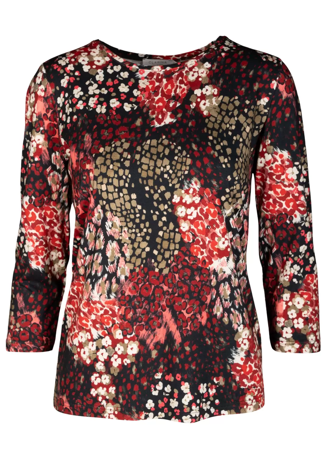 NOS Rdh.-Shirt, 3/4 Arm,Druck female