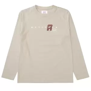 Kn.-Shirt - 213/TAUPE