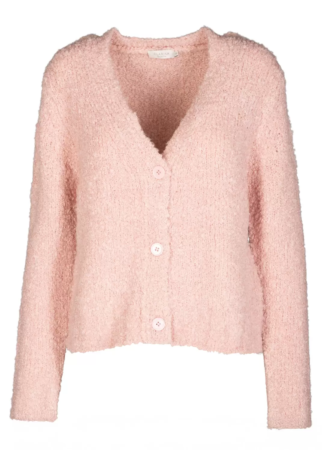 V-Cardigan,1/1 Arm, Boucle female