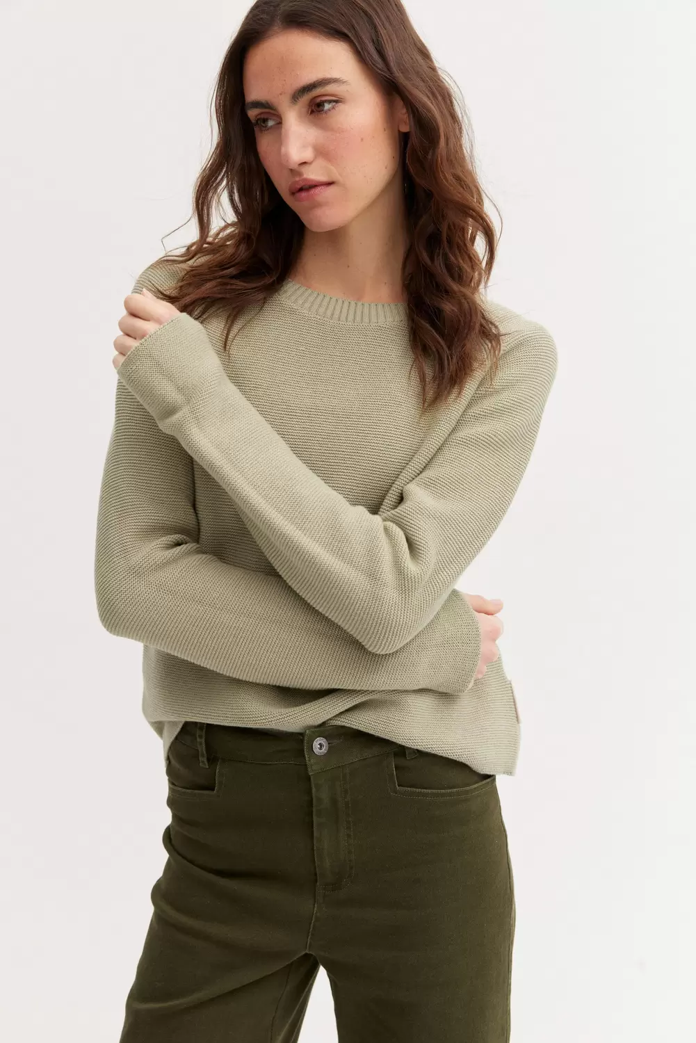 NOS Pullover reverse knit