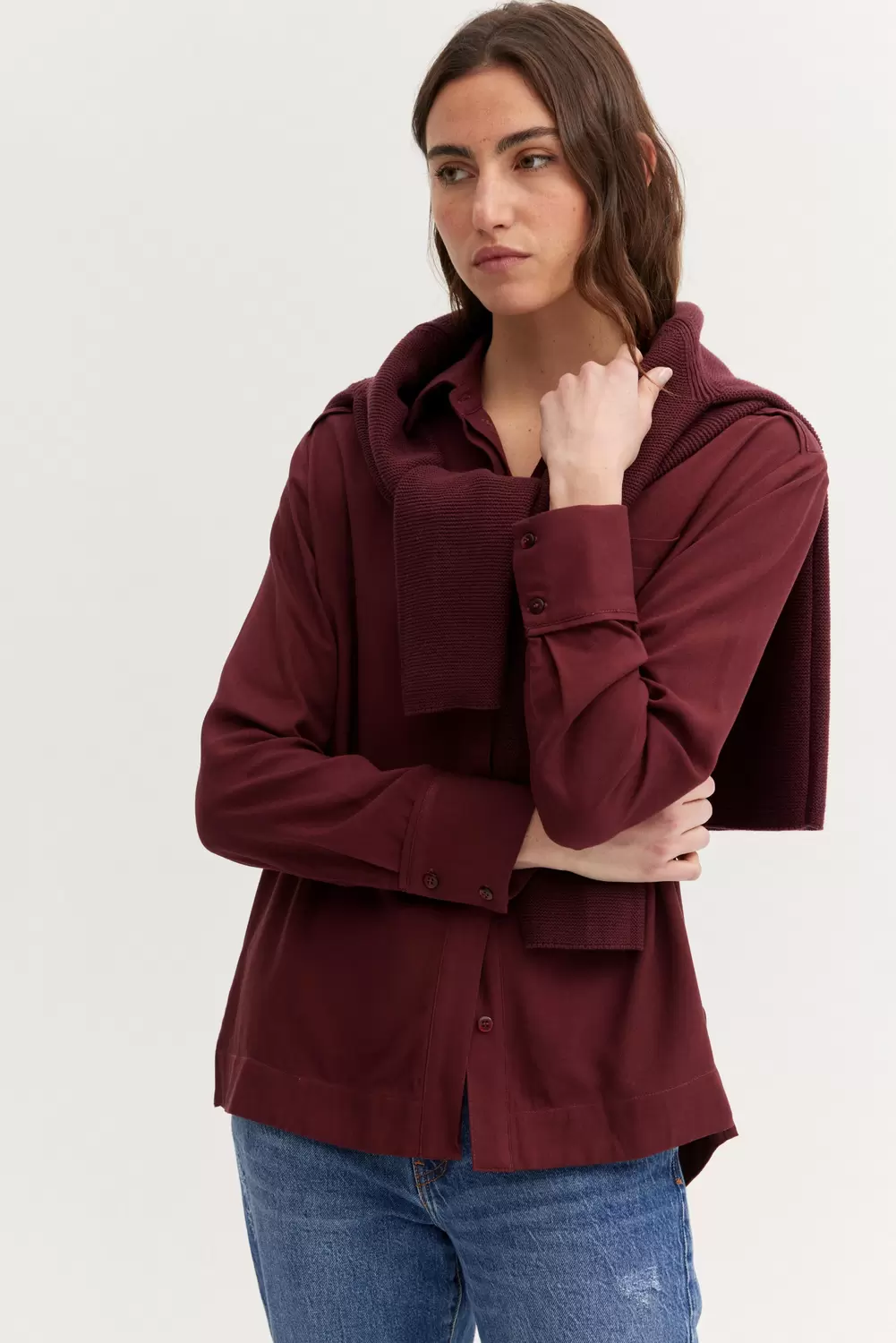 NOS Pullover reverse knit