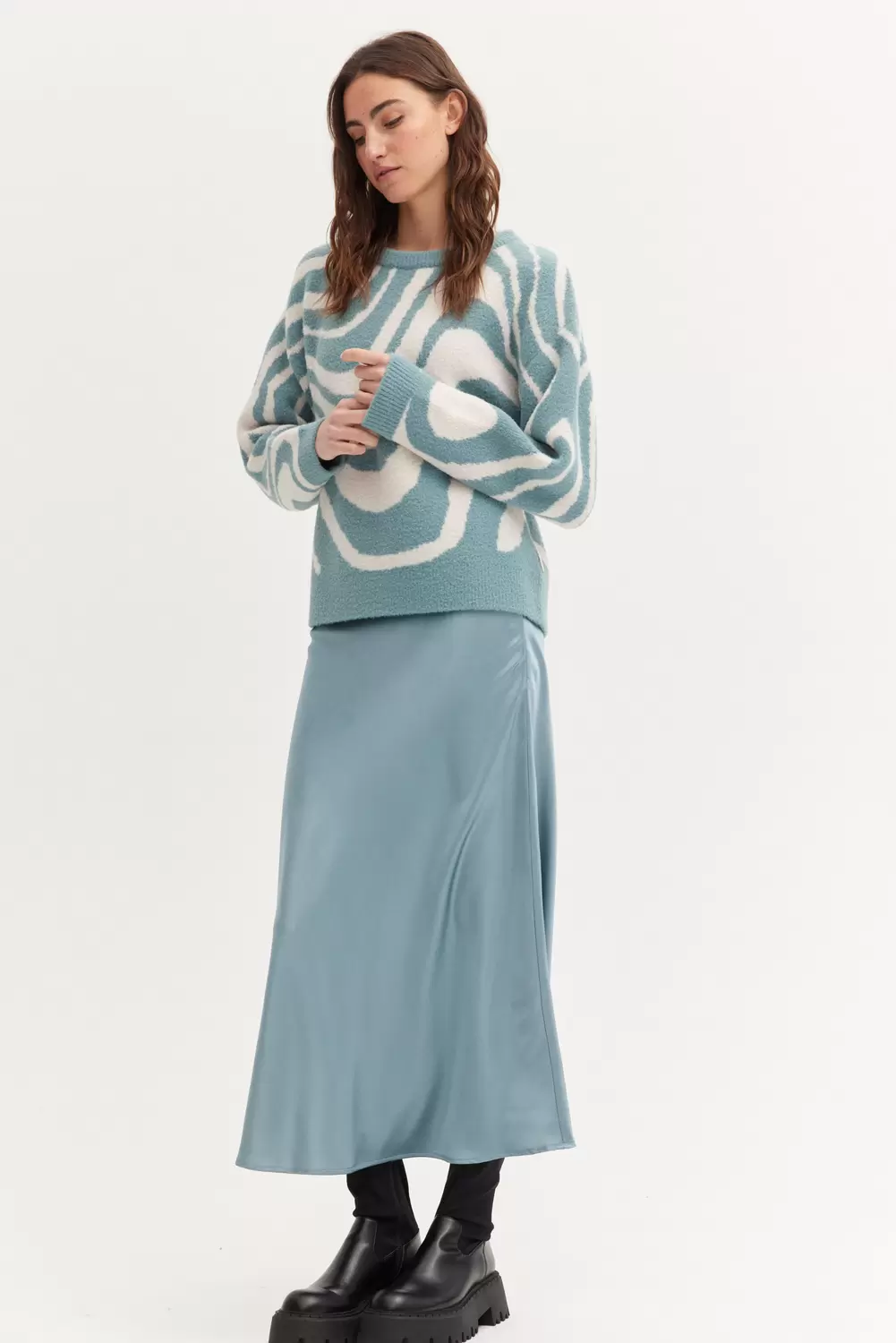 Satin Skirt