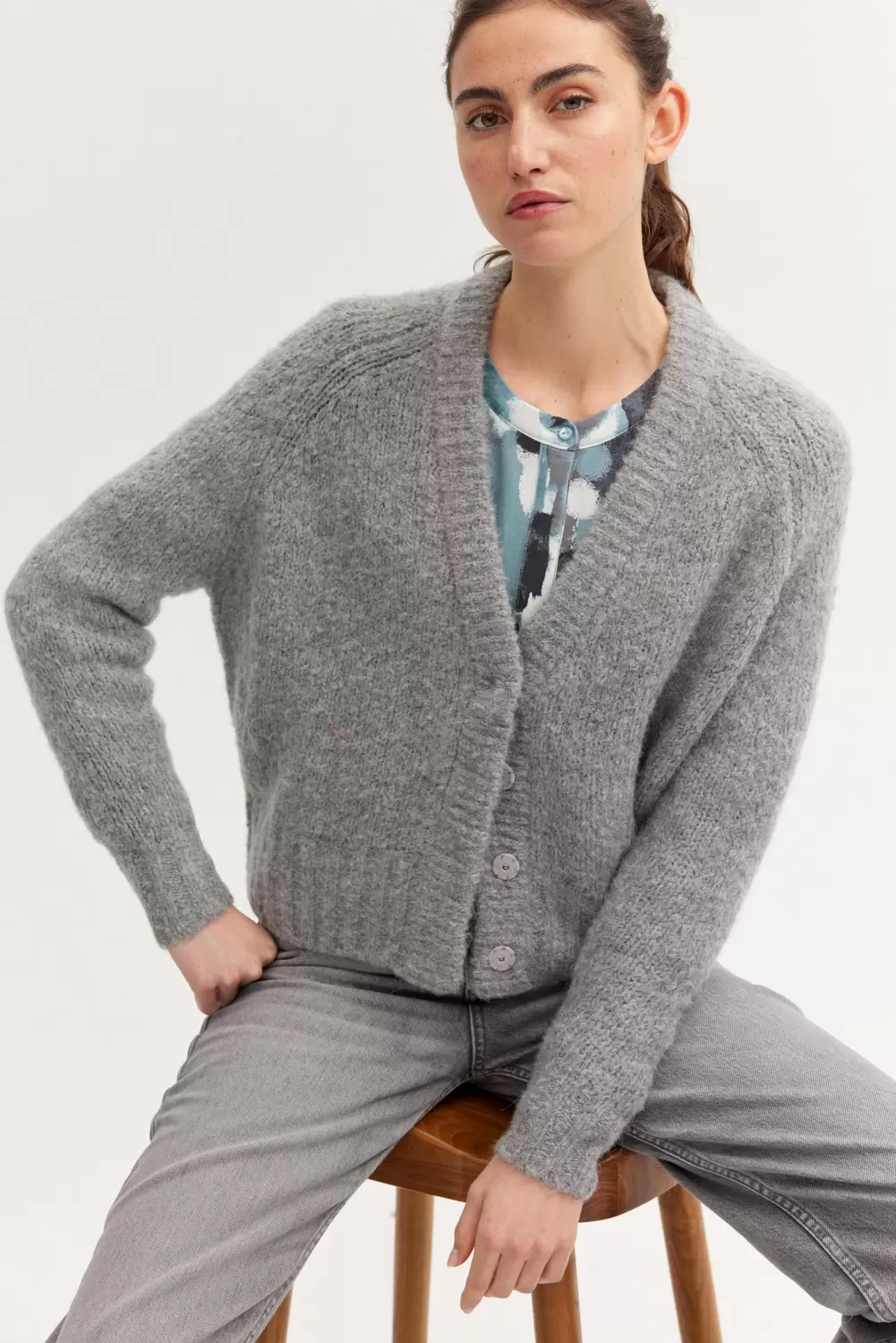 Fluffy Cardigan