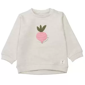 Md.-Sweatshirt - 236/DARK CREAM MEL.