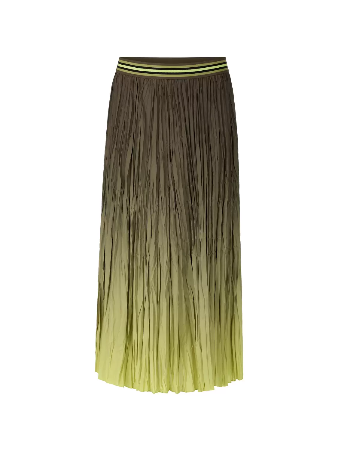 Plisseerock mit Ombre-Effekt