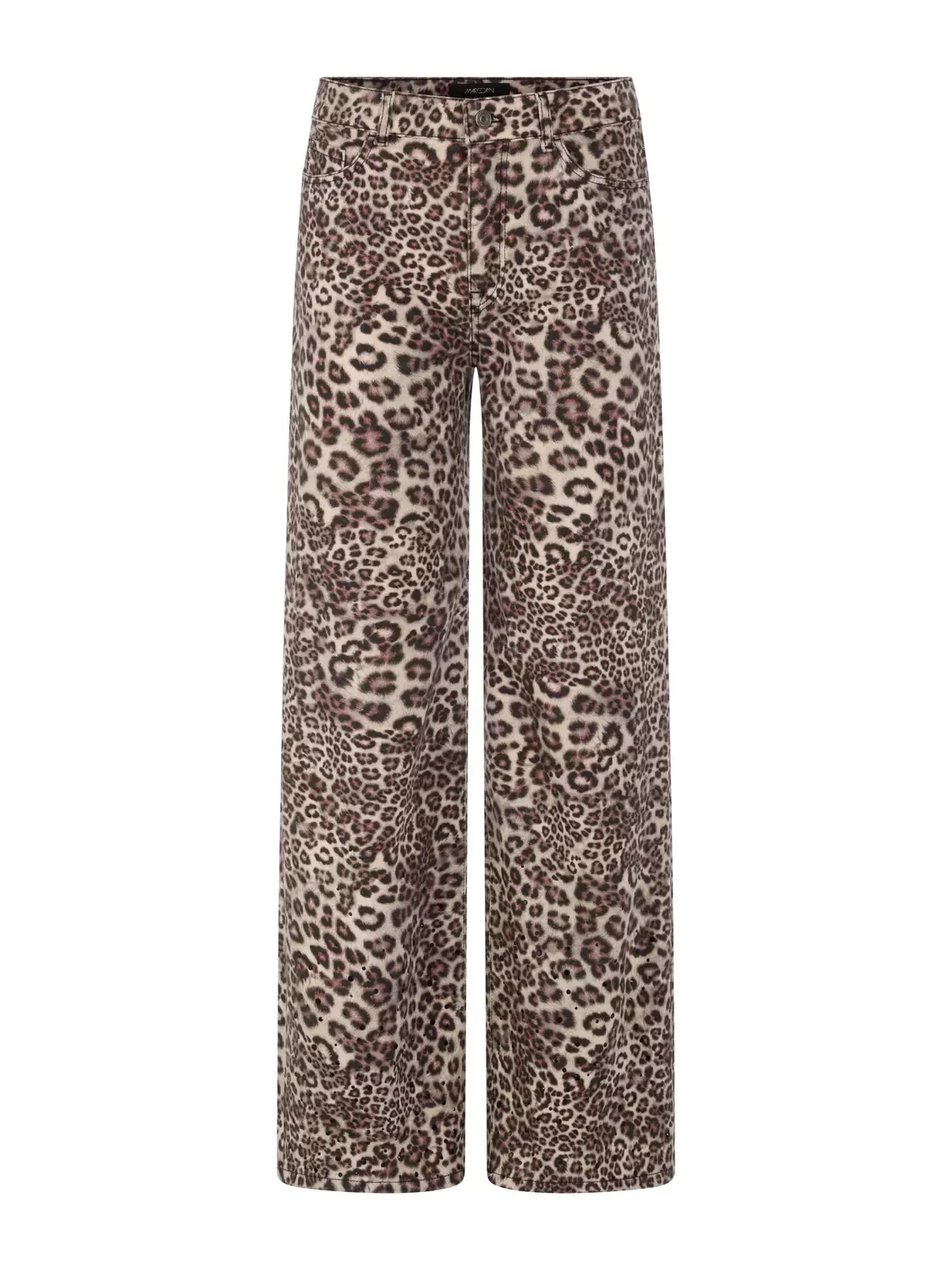 Jeans WARRI mit Leo Print