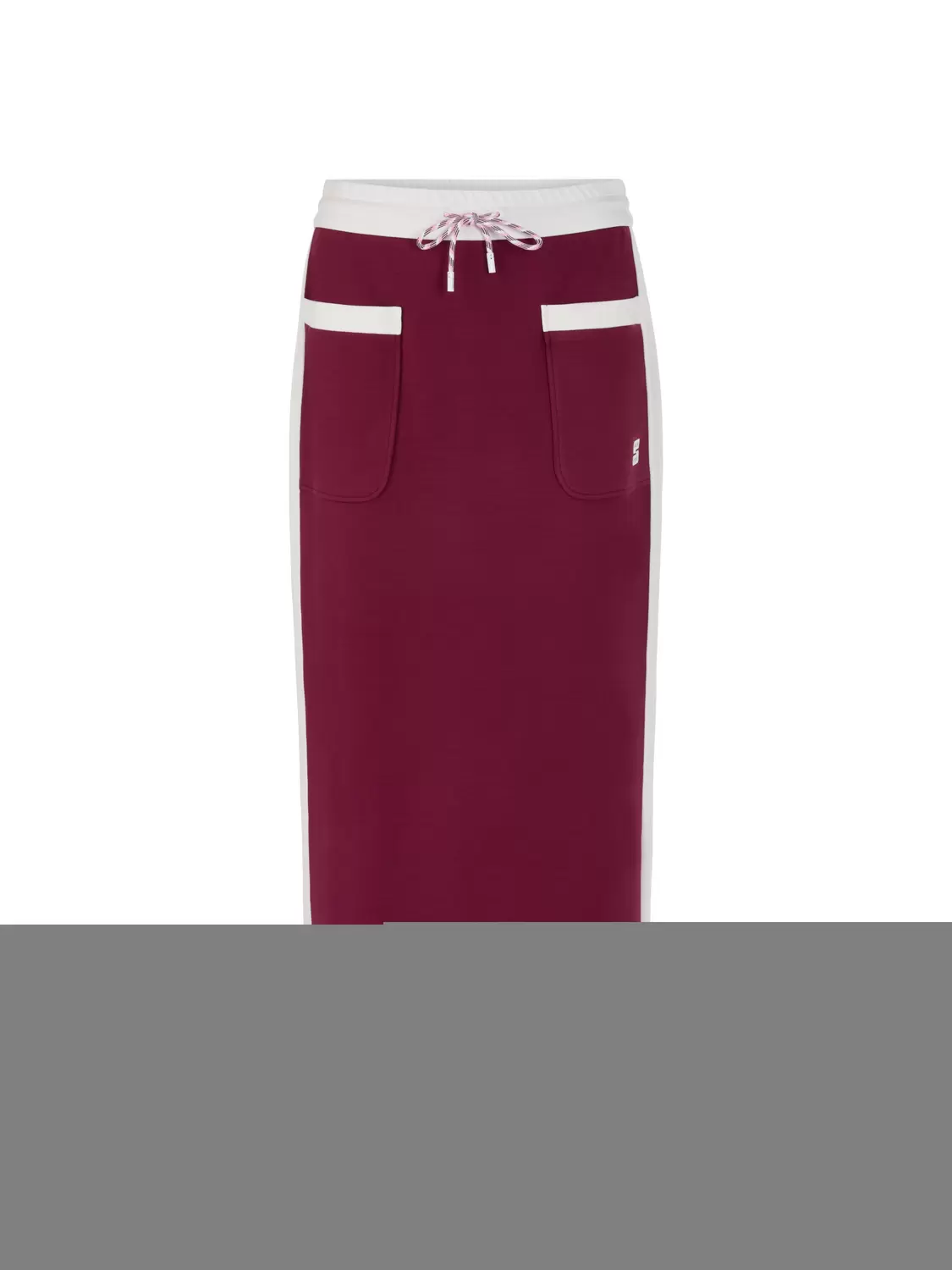 Sportlicher Midirock