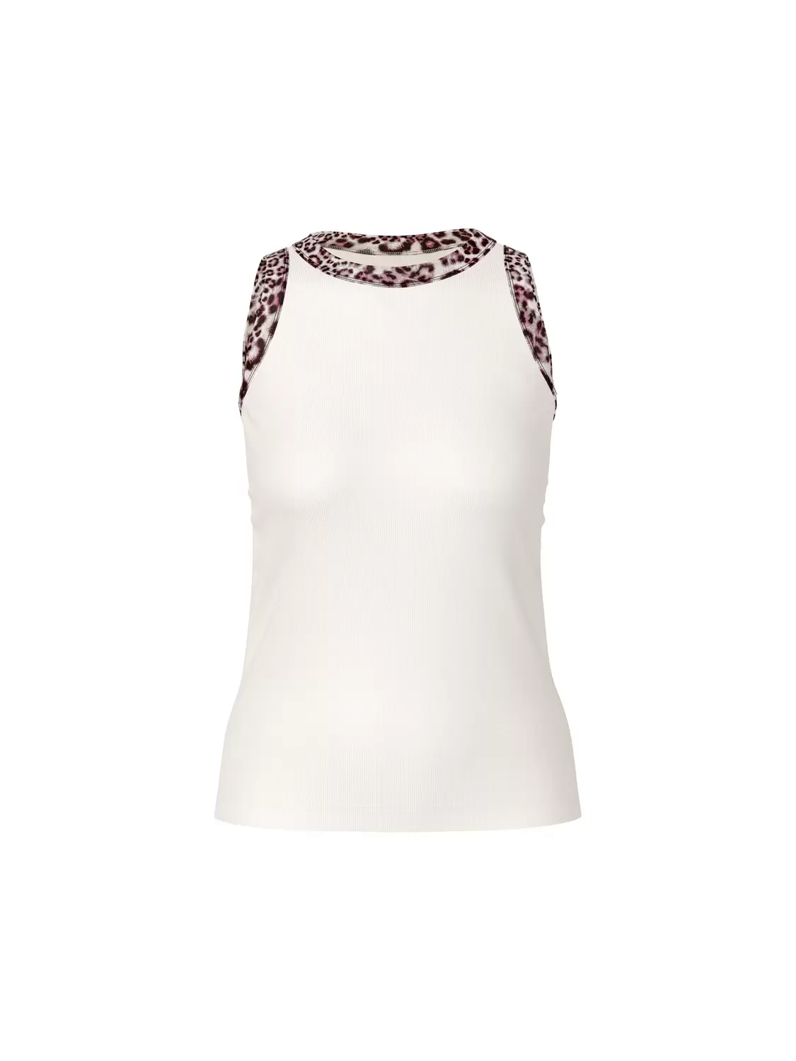 Top mit Leo Print