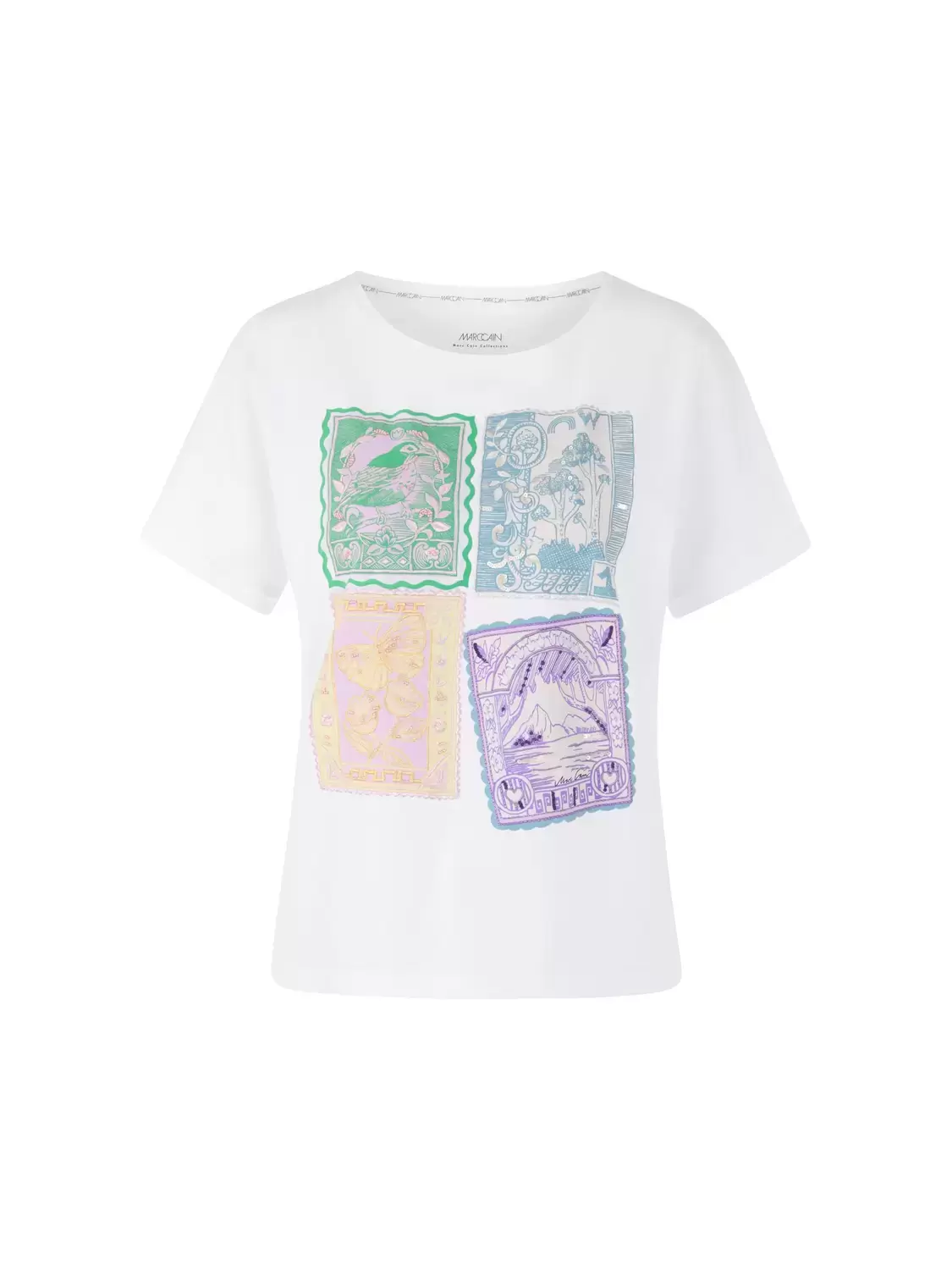 Verziertes Baumwollshirt