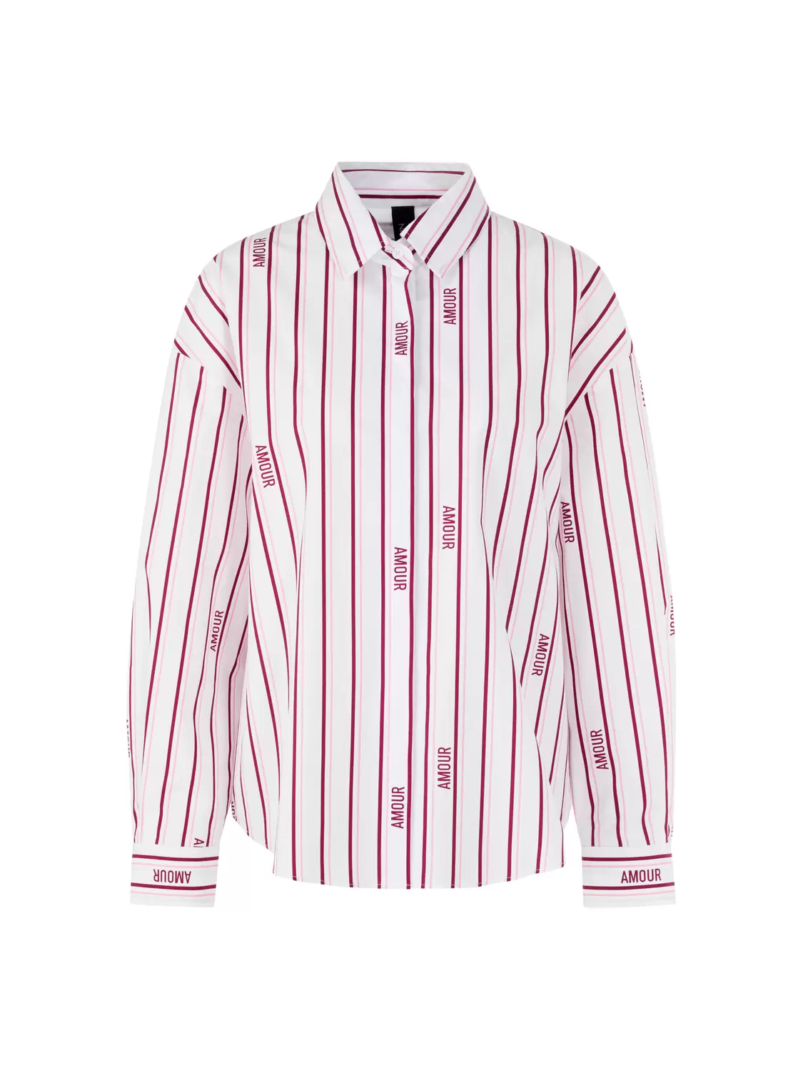 Gestreifte Bluse "Rethink Together"