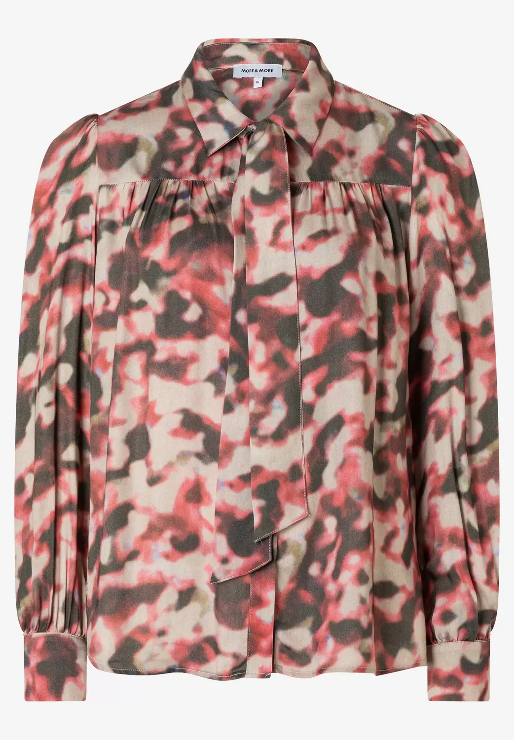 Printed Satin Blouse female