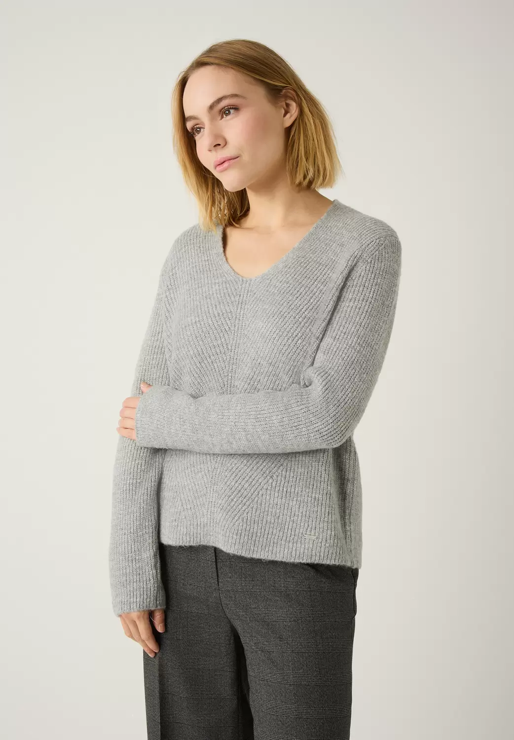 V-Neck-Pullover