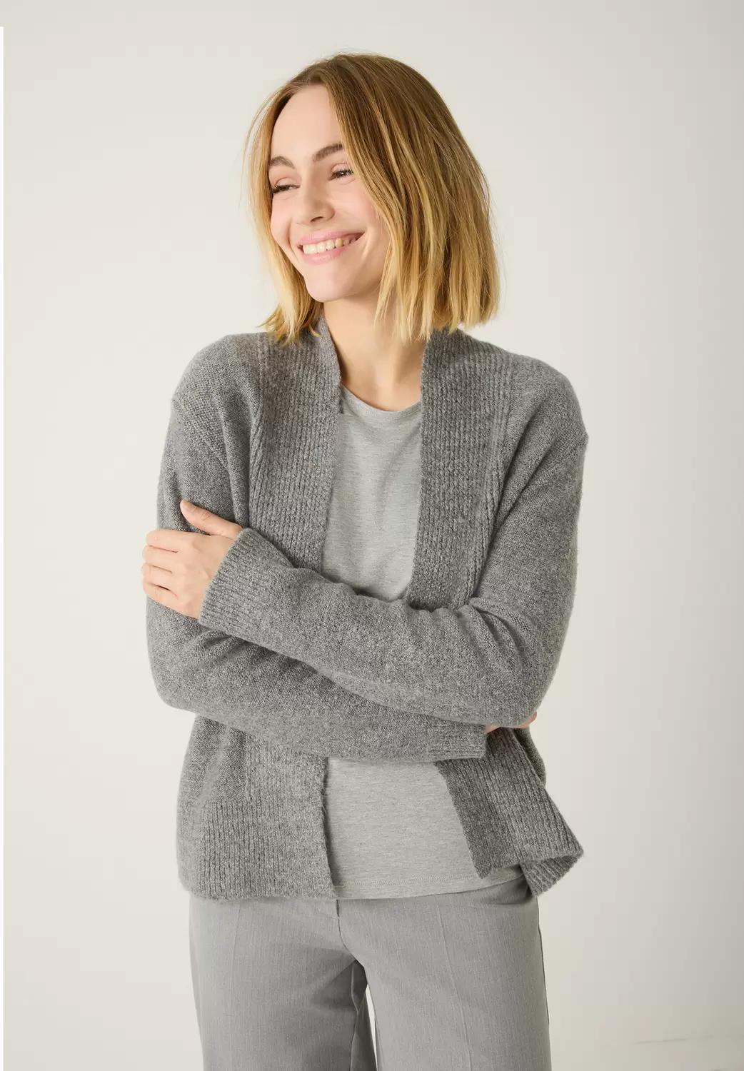 Textured Cardigan