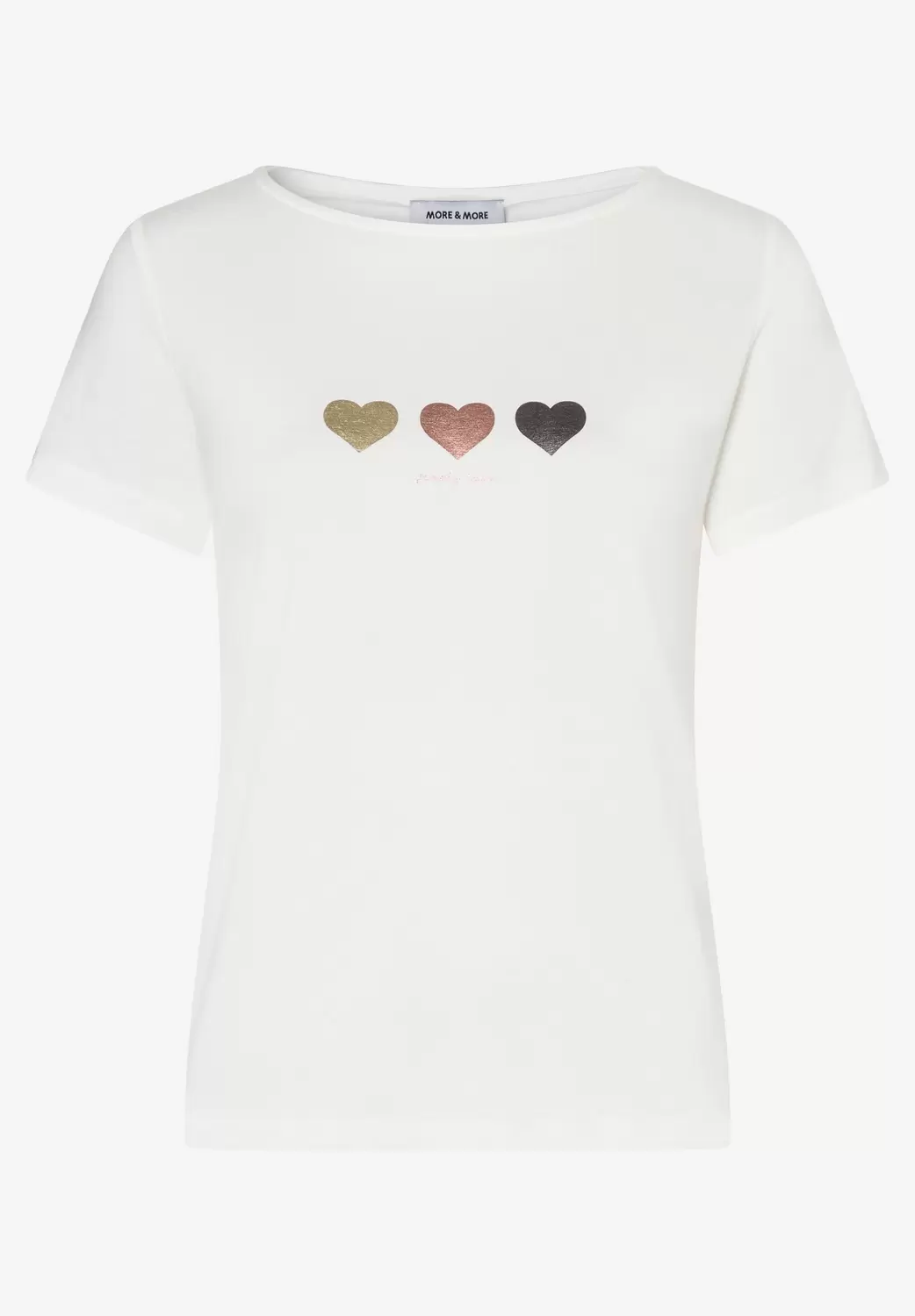 Shirt with Print 3 Hearts female