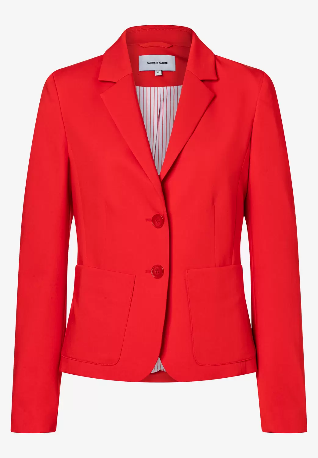 Blazer with Striped Lining female