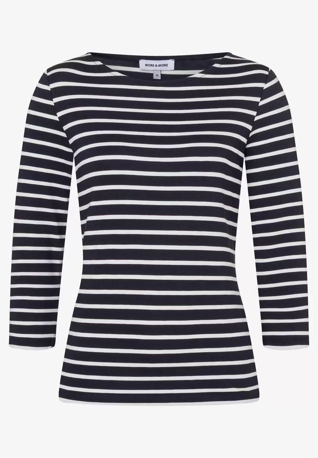 Striped Shirt, 3/4 Sleeve