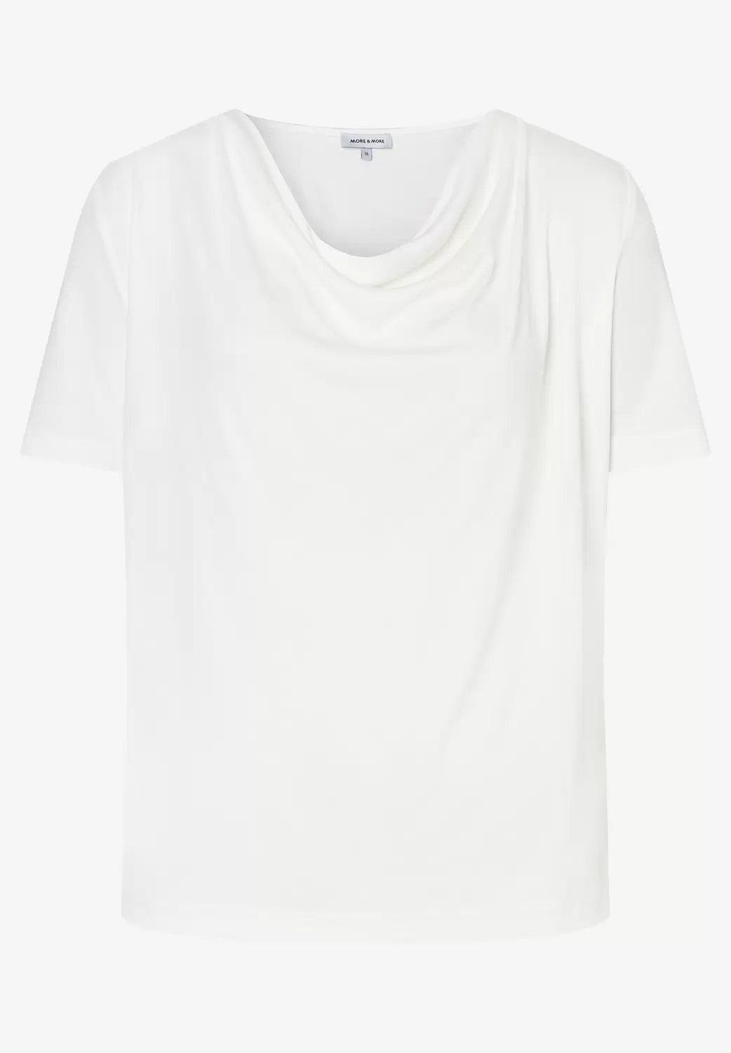 Shirt with Waterfall-Neckline female