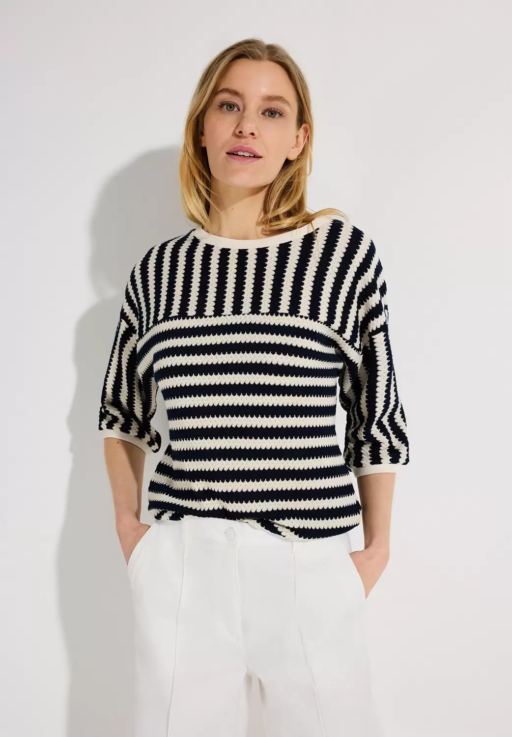 Sweatshirt with Stripes female