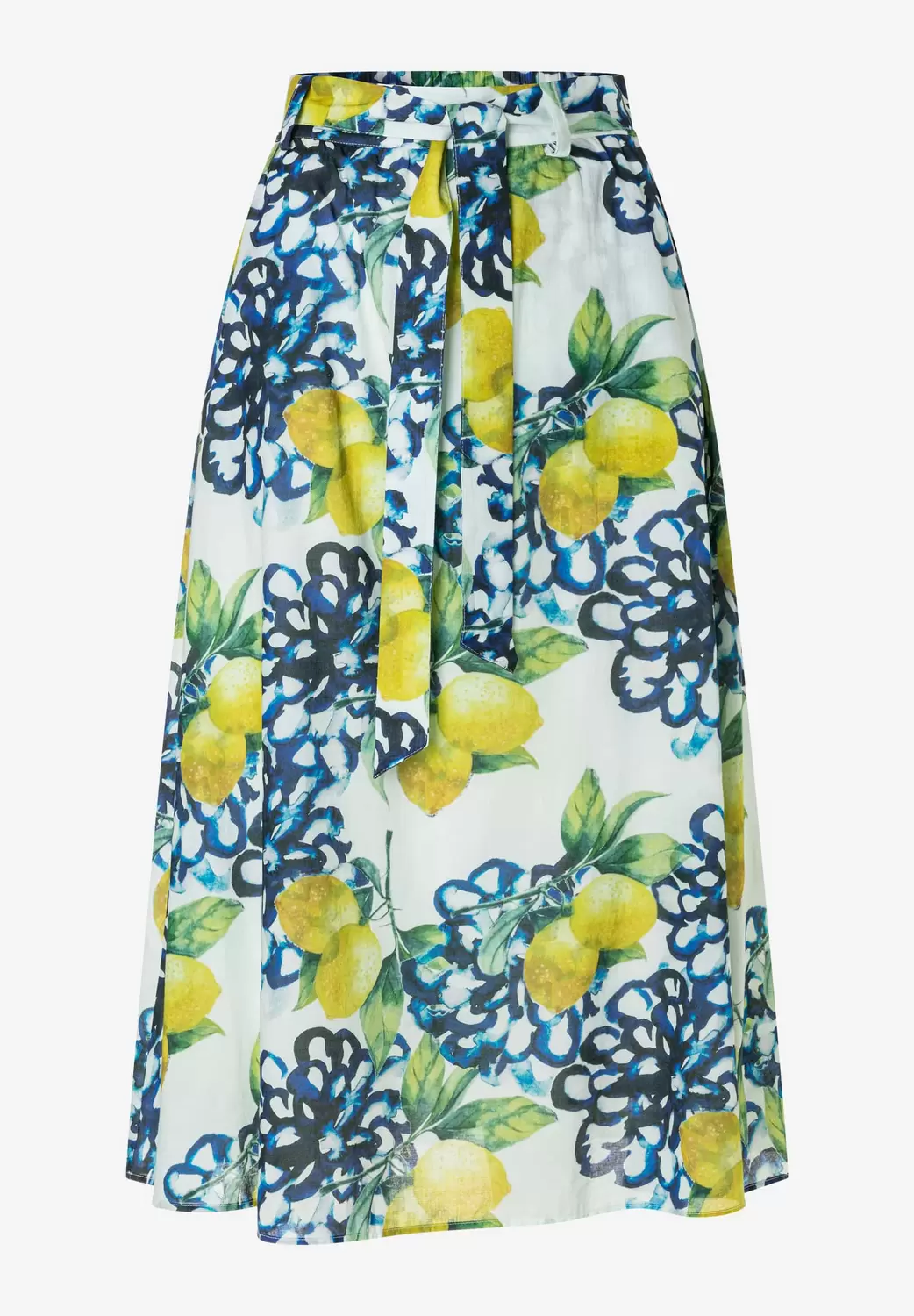 Printed CO-Voile Skirt