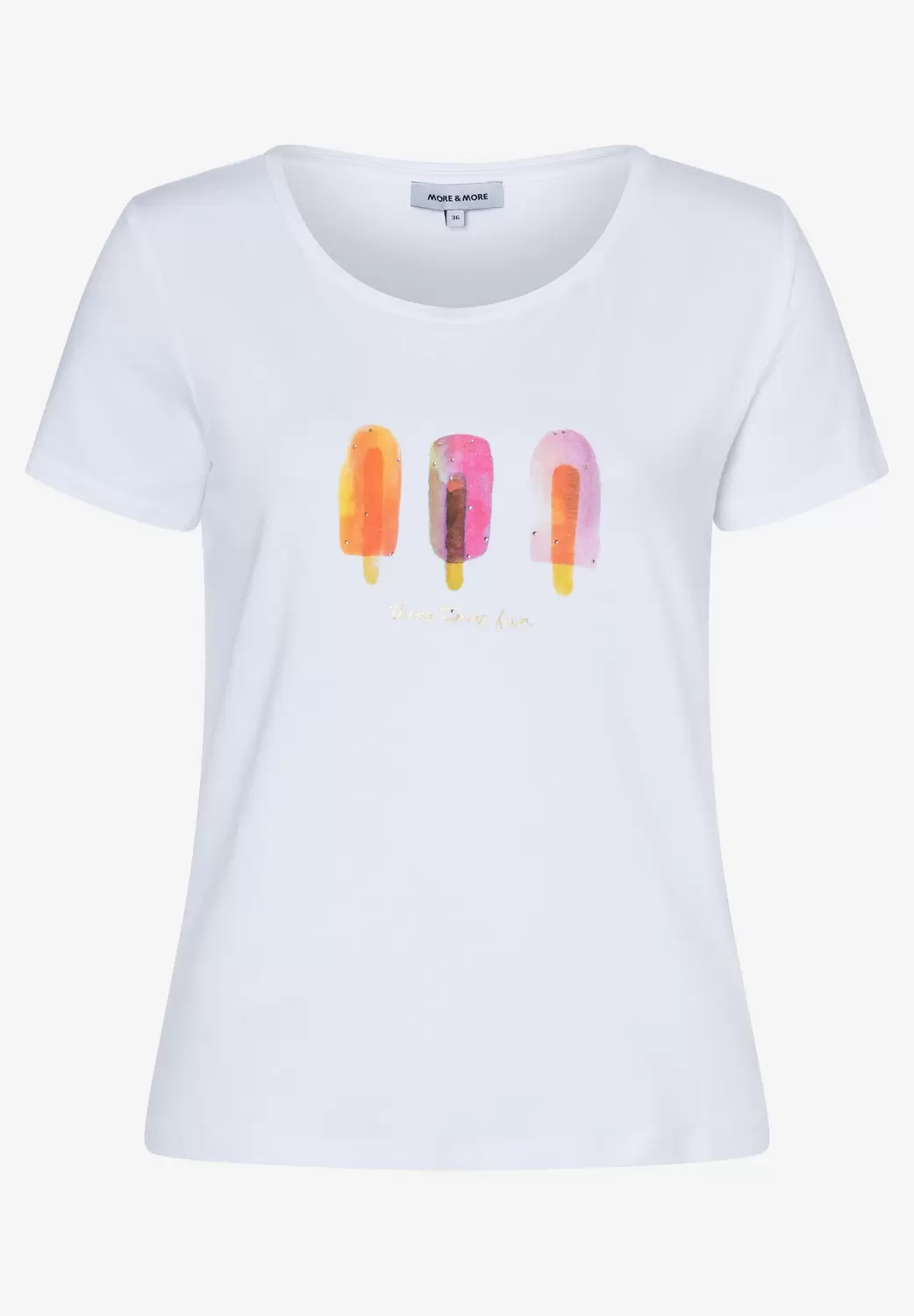 Shirt with 3-Motive Print