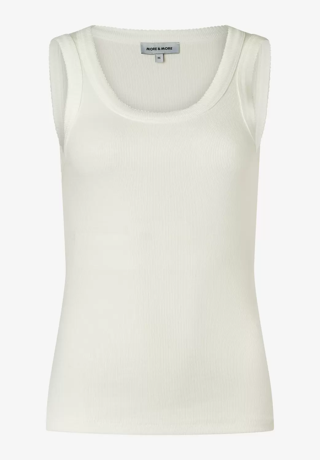 Tank Top with Lace-tape female