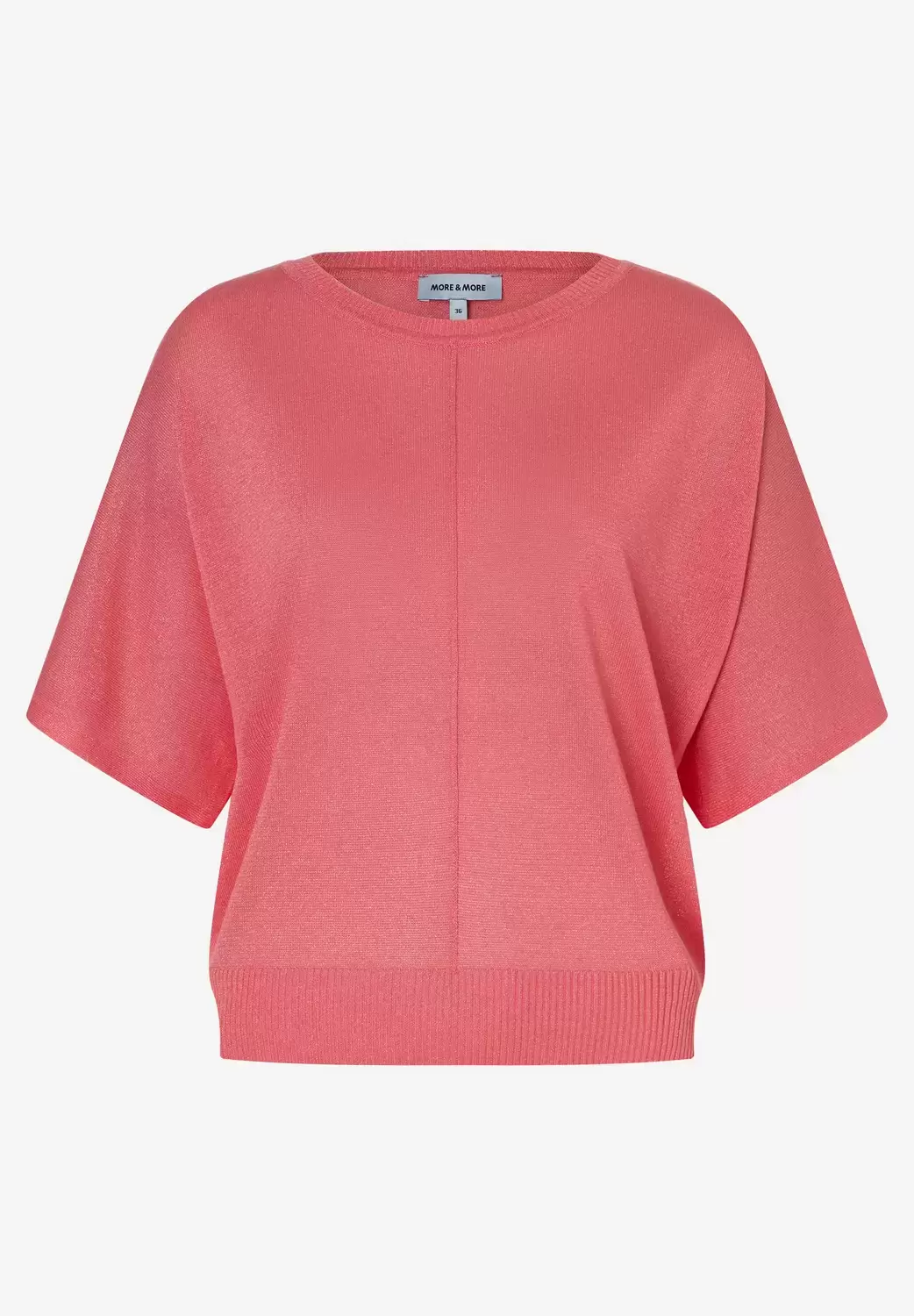 Fine Knit Pullover transparent female