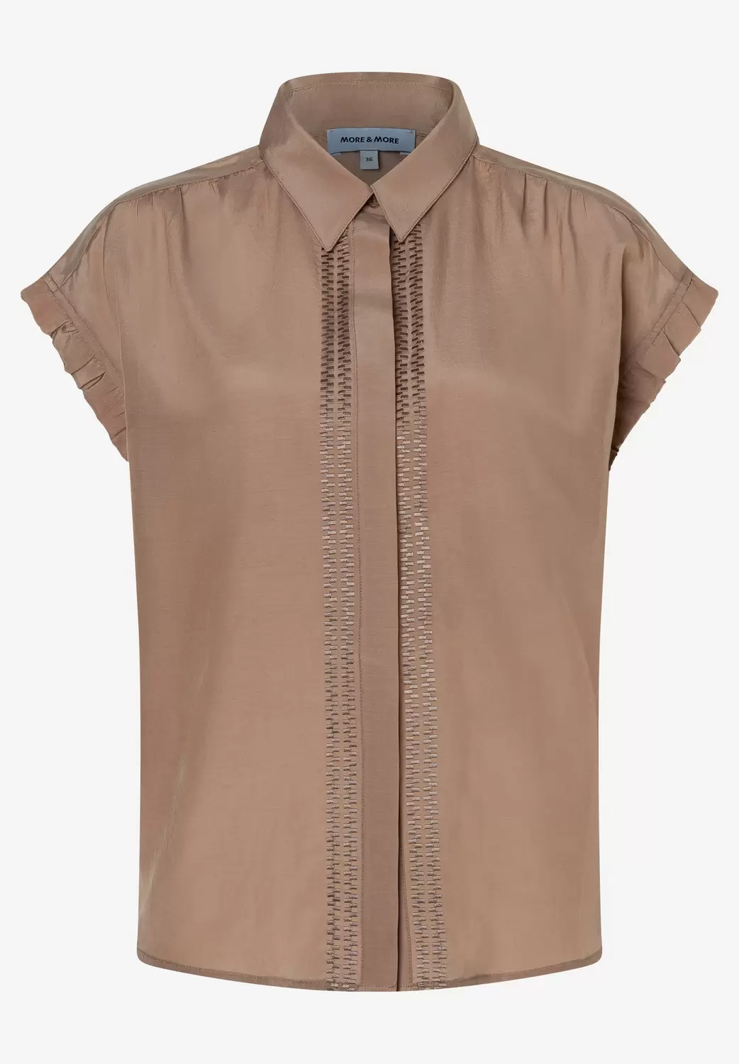 Embroidered Top Blouse female