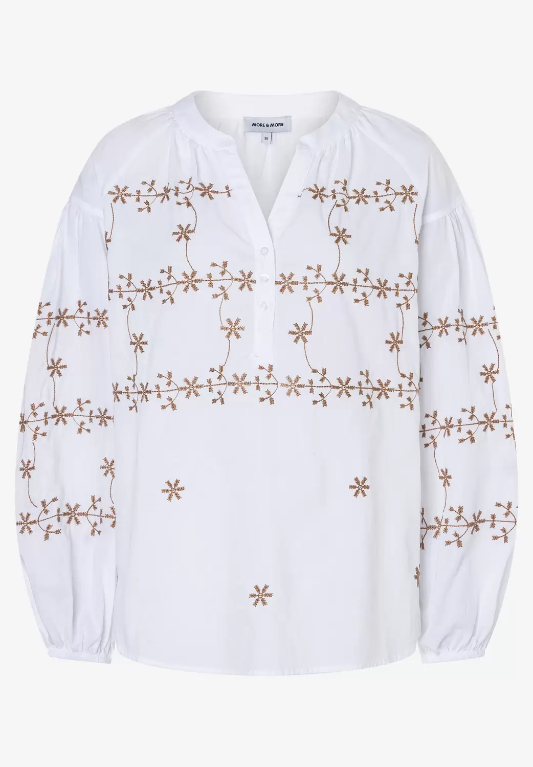 Embroidered Tunic Blouse female